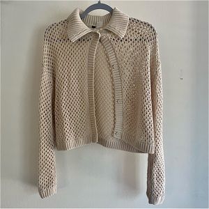 H&M Mesh Sweater